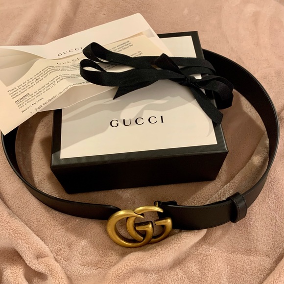 Brand new, never worn Gucci belt 🖤